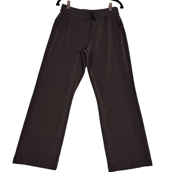Lululemon Softstreme High Rise Straight-Leg Lounge Pants Size 6 Brown Sequoia - Picture 2 of 13